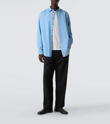 Ottis virgin wool straight pants | The Row
