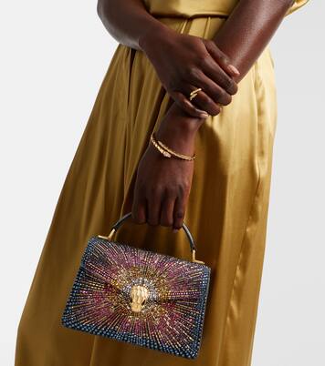 Serpenti Forever Mini leather top-handle bag | Bvlgari