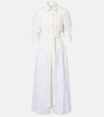 Delyth cotton and linen maxi dress | Gabriela Hearst