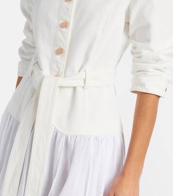 Delyth cotton and linen maxi dress | Gabriela Hearst