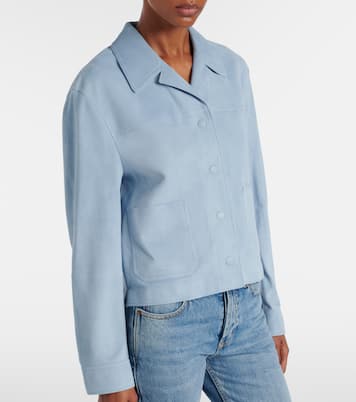 Cropped-Blouson aus Veloursleder | Tom Ford