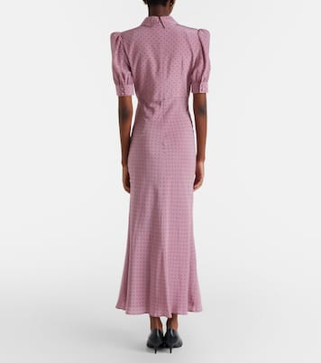 Maxikleid aus Seide  | Alessandra Rich