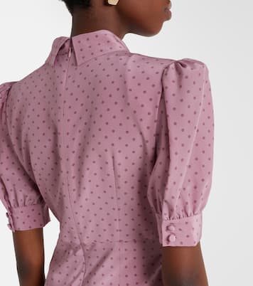 Maxikleid aus Seide  | Alessandra Rich