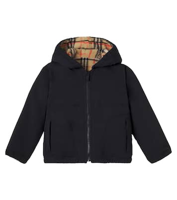Burberry Check reversible teddy jacket | Burberry Kids