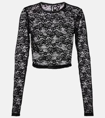 Rona cropped lace top | Bananhot