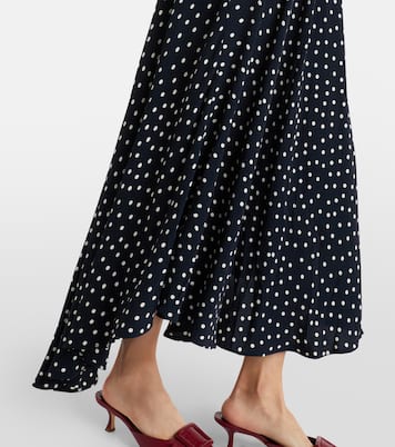 Midikleid Amina aus Crêpe | Rixo