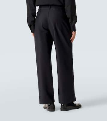 Cotton satin suit pants | Lemaire