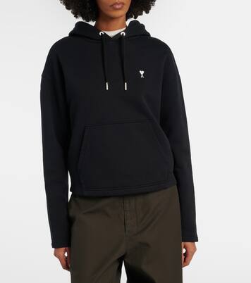 Ami de Cœur cotton jersey hoodie | Ami Paris