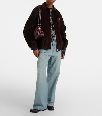 Clutch aus Matelassé-Leder | Miu Miu