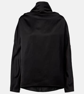 Bluse aus Satin | Toteme