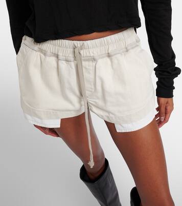 Cotton jersey shorts | Rick Owens