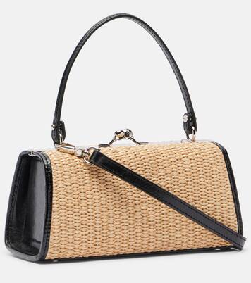 Doll XL raffia-effect top-handle bag | Vivienne Westwood