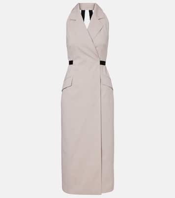 Robe midi Cime en coton mélangé | Max Mara