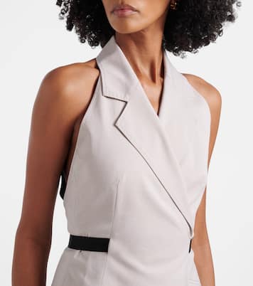 Robe midi Cime en coton mélangé | Max Mara