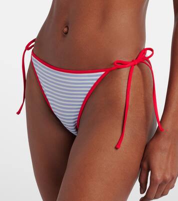 Striped bikini bottoms | Prada