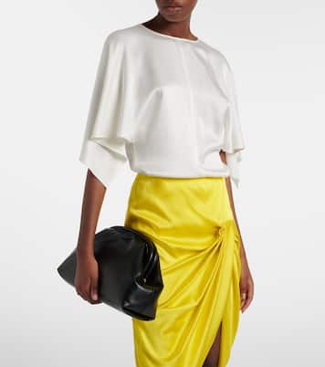 Open-back satin top | Stella McCartney
