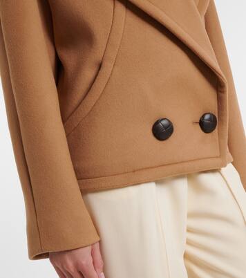 Cropped-Peacoat aus Wolle | Stella McCartney