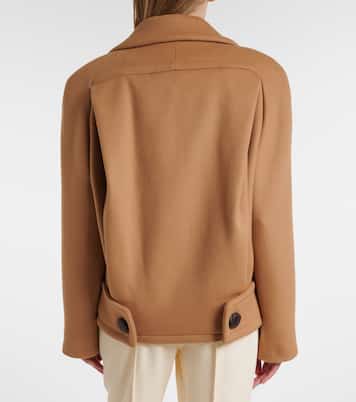 Cropped-Peacoat aus Wolle | Stella McCartney