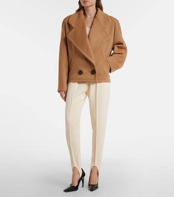 Cropped-Peacoat aus Wolle | Stella McCartney
