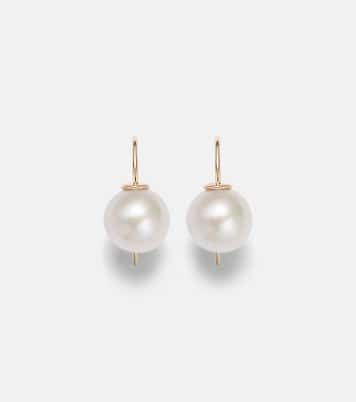 Essential 14kt gold earrings with pearls | Stone and Strand