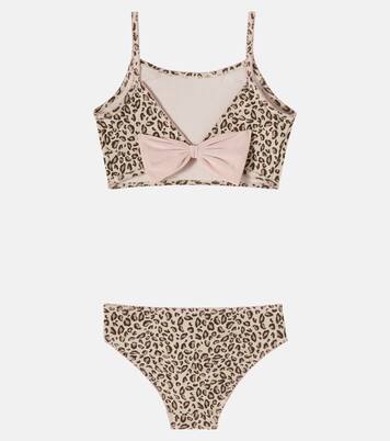 Kitty leopard-print sequined bikini | Konges Sløjd