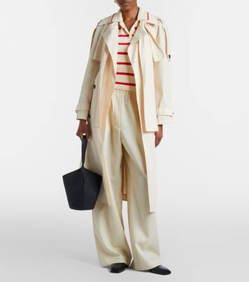 Elmer striped cotton-blend top  | Altuzarra