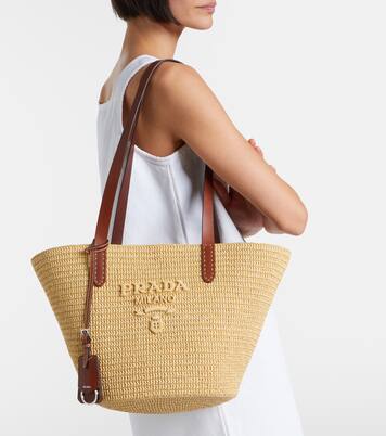 Tote Bag Medium aus Häkelstrick | Prada