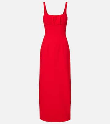 Jianna wool crêpe midi dress | Emilia Wickstead