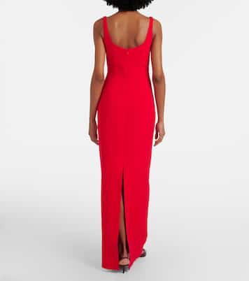 Jianna wool crêpe midi dress | Emilia Wickstead