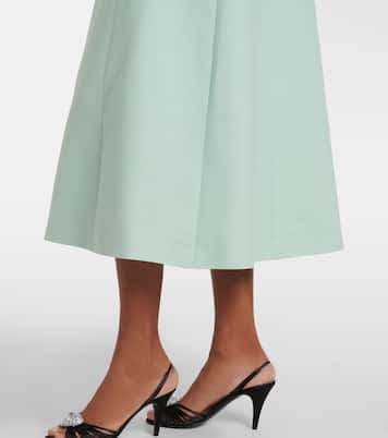 Crepe Couture embellished midi dress | Valentino