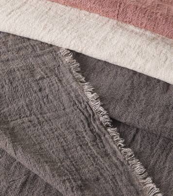 Linen crêpe throw | Maison de Vacances