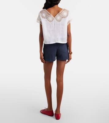 Utility cotton shorts | Nili Lotan