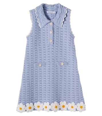 Floral pointelle dress | Self-Portrait Kids