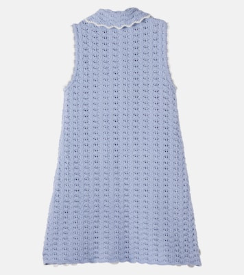 Floral pointelle dress | Self-Portrait Kids