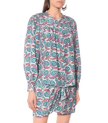 Chemise Ritonea imprimée en soie | Isabel Marant