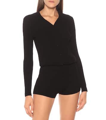 Shorts aus Rippstrick | Live The Process