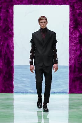 Traje de lana y mohair | Prada