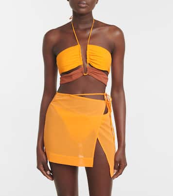 Minirock aus Baumwolle | Nensi Dojaka