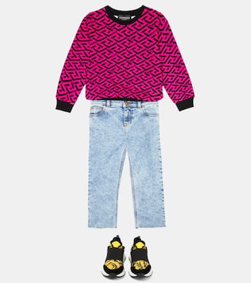 Barocco Trigreca sneakers | Versace Kids