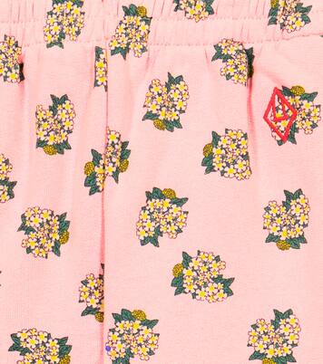 Dromedary floral cotton sweatpants | The Animals Observatory