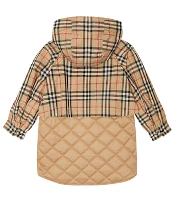 Camiseta Archive Check de algodón | Burberry Kids