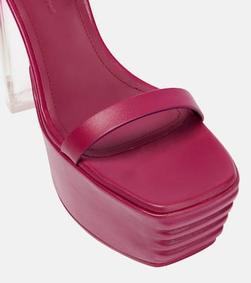 Plateausandalen Minimal aus Leder | Rick Owens