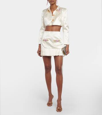 Bridal Set aus Jacke und Top aus Seide | Miss Sohee