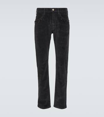 Pantalones slim de pana de algodón | Undercover