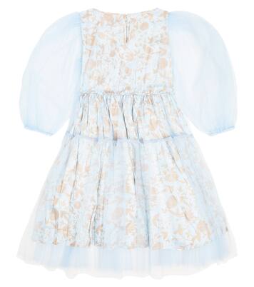 Floral tulle midi dress | Paade Mode