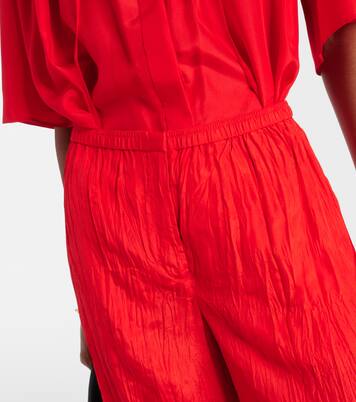 Pantalon ample Thoresby en soie | Joseph