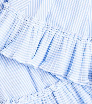 Striped bow-detail cotton dress  | Tartine et Chocolat