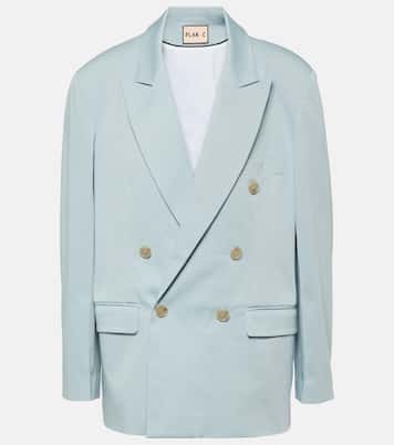 Oversize-Blazer aus einem Baumwollgemisch | Plan C
