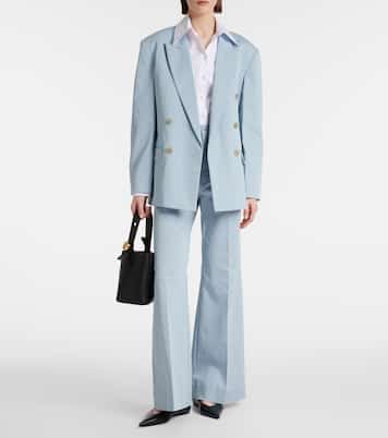 Oversize-Blazer aus einem Baumwollgemisch | Plan C