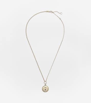 Protection 18kt gold chain necklace with diamonds | FoundRae